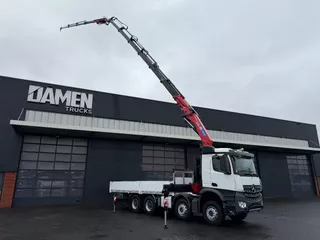 Mercedes-Benz AROCS 4142 8x4 HMF 4020 K6 + JIB FJ 600-K4