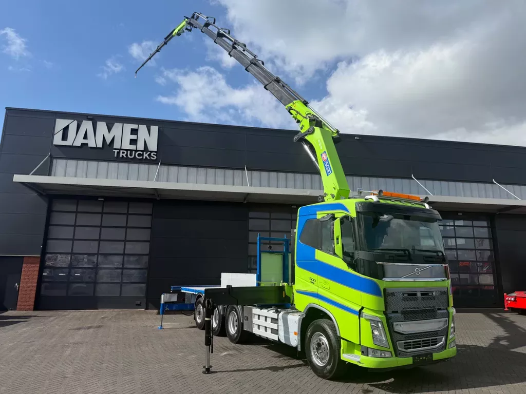 Volvo FH 500 FH 500 8x4 HMF 5020-K6 + FJ 1000-K5
