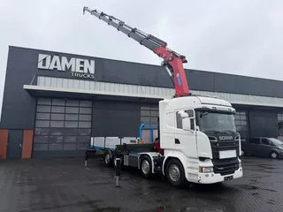 Scania R R520 V8 R 520 LB 8x2 V8 HMF 6020-K7