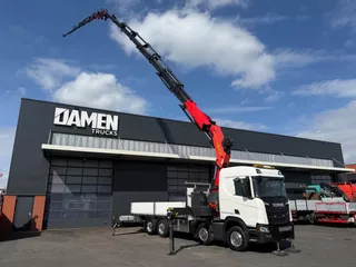 Scania R 500 8x4 Palfinger PK 92002-SH G + JIB PJ 125 E