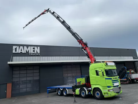 Scania R R520 R 520 8x2 Fassi F820RA.2.26 XHE-Dynamic + JIB