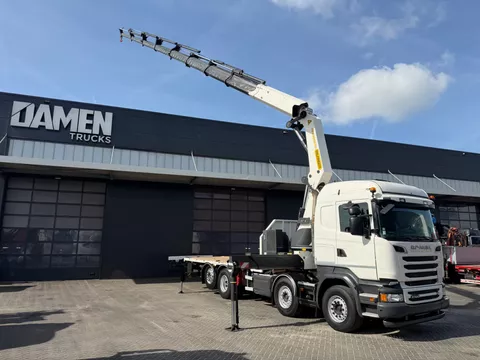 Scania R 580 V8 8x2 Palfinger PK 63002-EH G