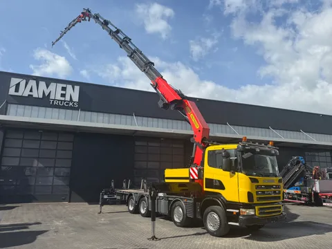 Scania R 420 LB 8x4 Palfinger PK 85002 F + JIB PJ 170 E