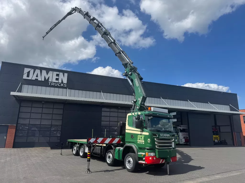 Scania G 450 8x2 Euro 6 FASSI F1100 RA.2.28 HE + JIB