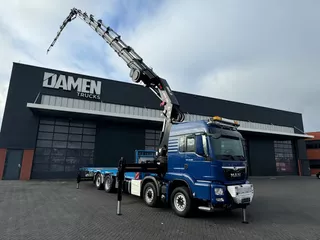 MAN TGS 35.500 8x2/4 (Hydrodrive) HIAB 858 E-8 +JIB 150X-6 JDC